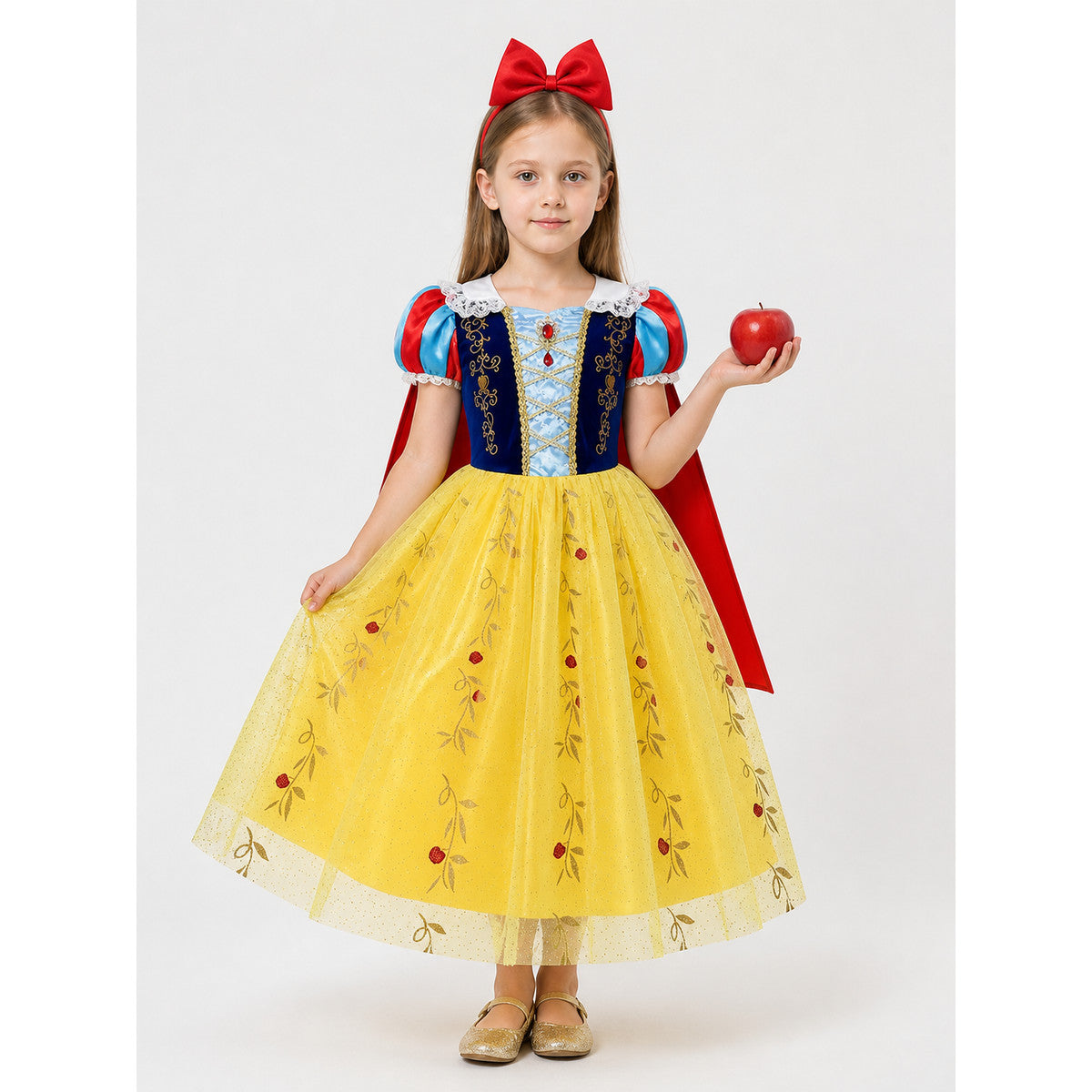 Halloween Princess Costume with Apple main product view
