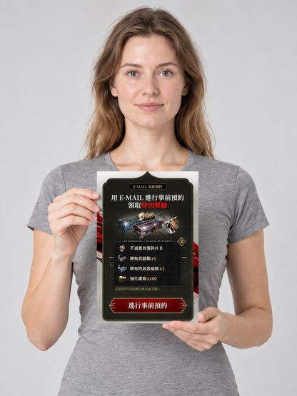 Digital activation code for the game, new account