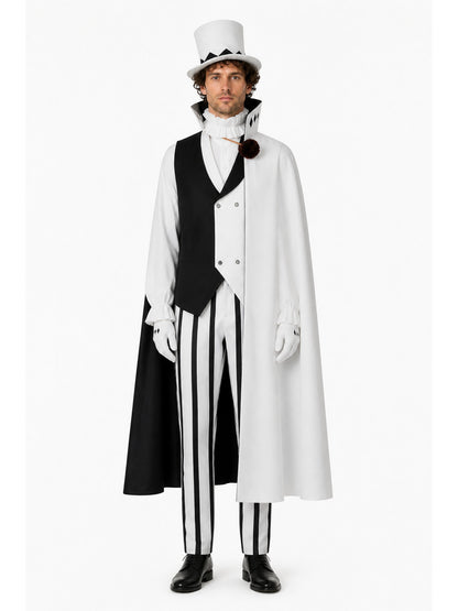 Nikolai Gogol Cosplay Costume with Cloak and Top Hat main product view