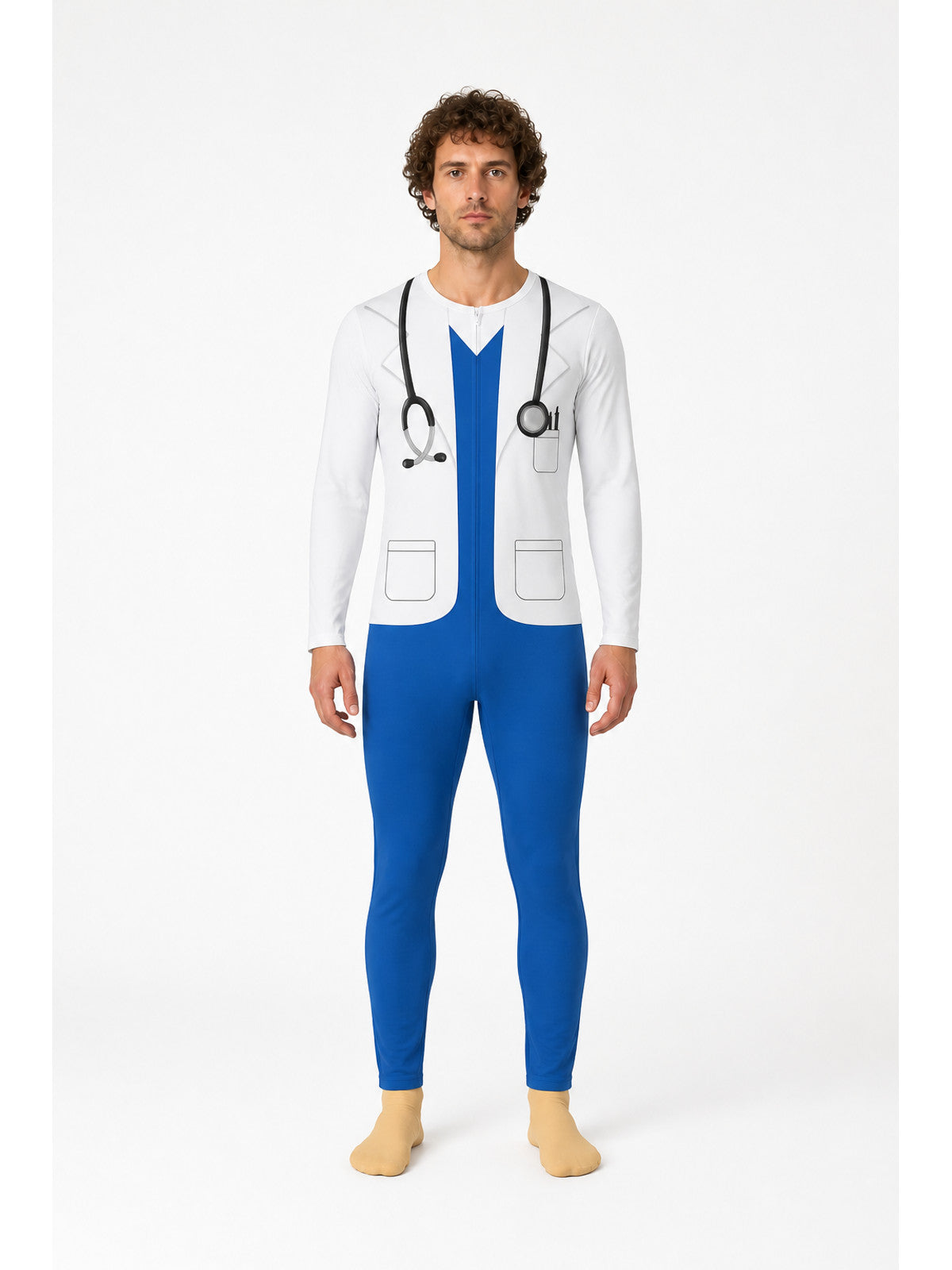 Deer Doctor Carnival Costume Jumpsuit main product view