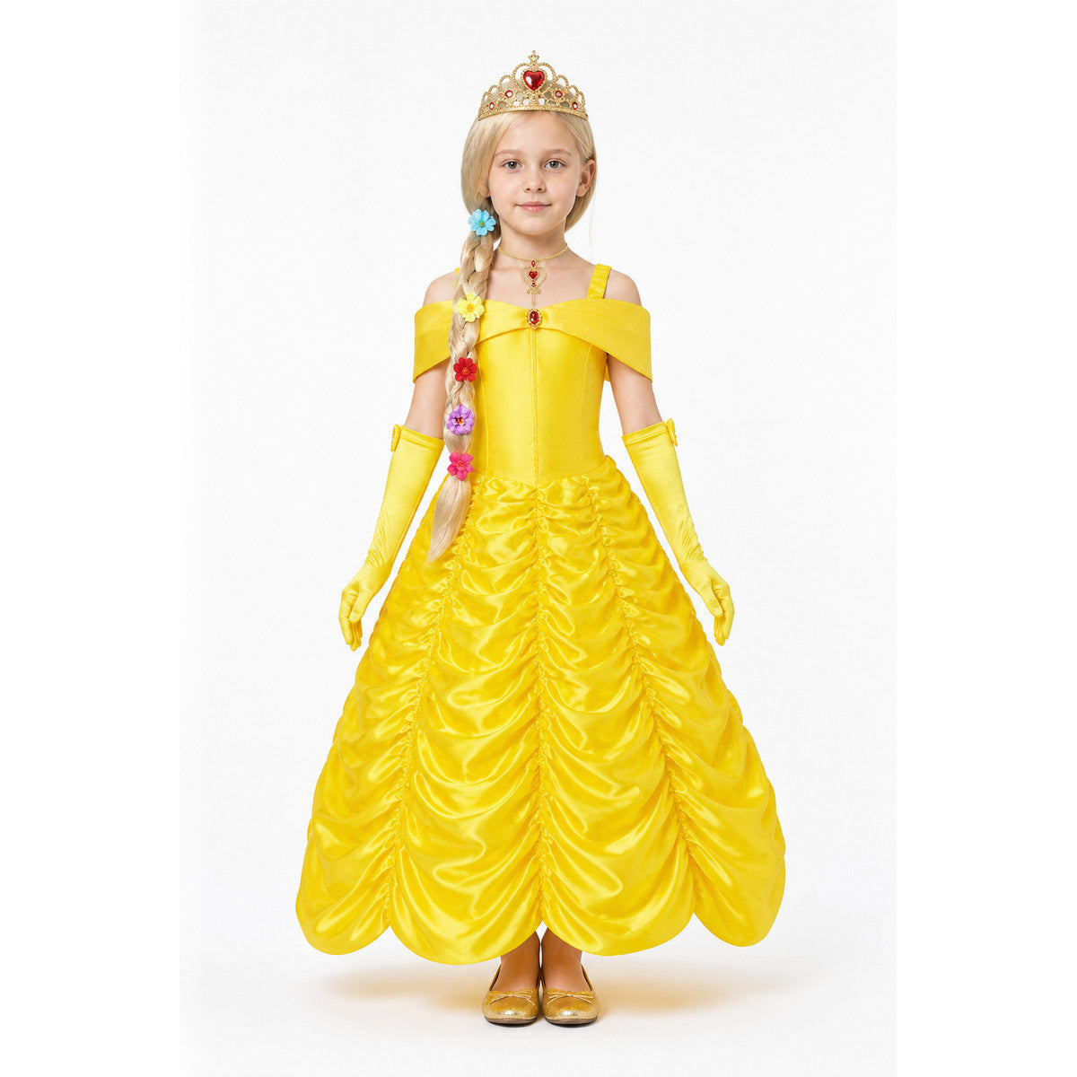 Princess Costume with Dress and Accessories main product view