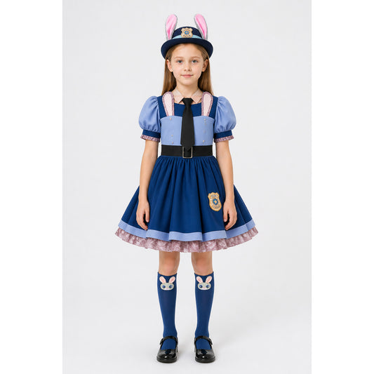 Judy Hopps Kids’ Police Officer Rabbit Costume main product view