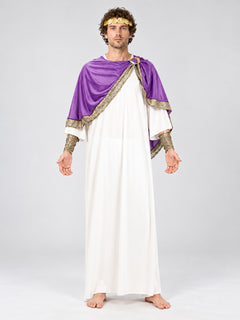 Ancient-Style Costume with Tunic and Cape