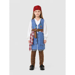 Caribbean Pirate Captain Costume for Halloween, S–XXL