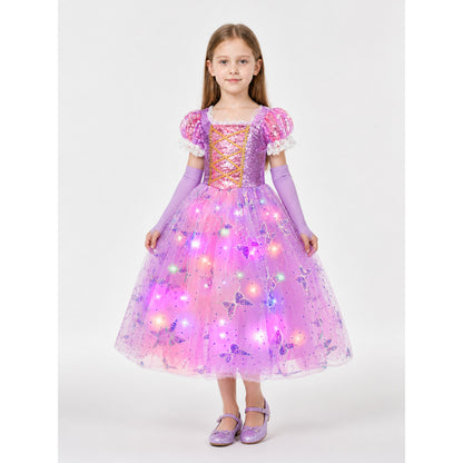 Princess Costume with Glowing Lights main product view