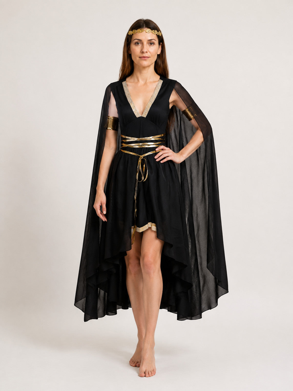 Ancient Greek Goddess Medieval Cosplay Dress main product view