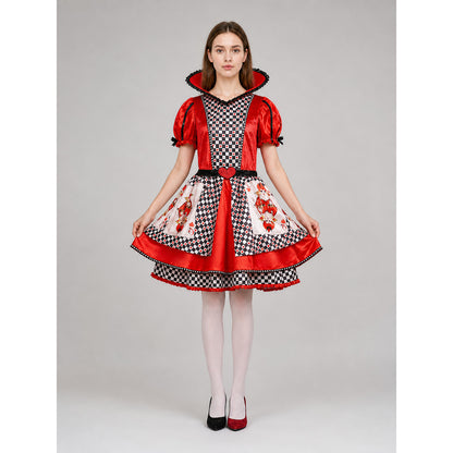 Theatrical Dress in a Card Suit Style