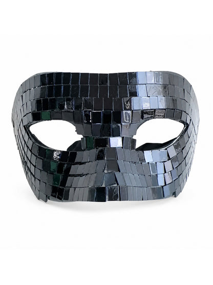 Disco Ball Glitter Mirror Face Mask Festival Masquerade Masks for Cosplay main product view