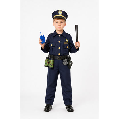 Children's Police Officer Costume with Accessories main product view