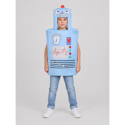 Robot Costume, One-Piece Jumpsuit on-model view