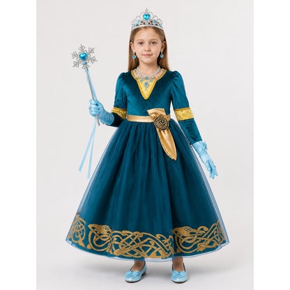 Princess Costume with Halloween Accessories main product view