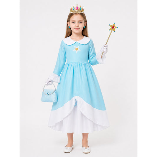 Blue Princess Costume for Halloween main product view