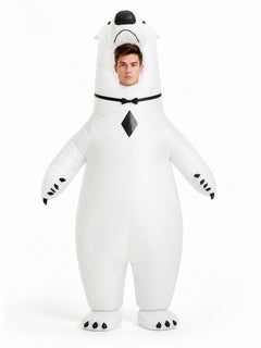 Inflatable Polar Bear Costume, Carnival, One Size