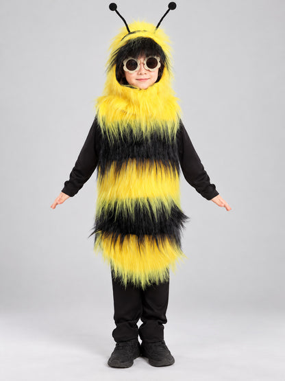 Bee Costume with Antennas, Yellow and Black