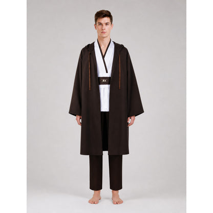Obi-Wan Cosplay Costume: Cloak, Tunic, Pants