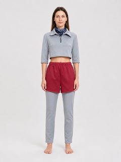 Stranger Things Eleven Cosplay Costume: Jacket, Pants, Shorts, and Scarf