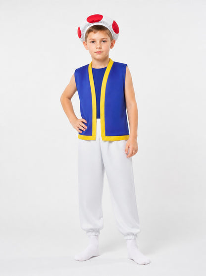 Halloween and Cosplay Costume with White Hat main product view