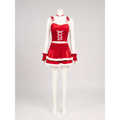 Christmas Cosplay Costume: Top and Skirt