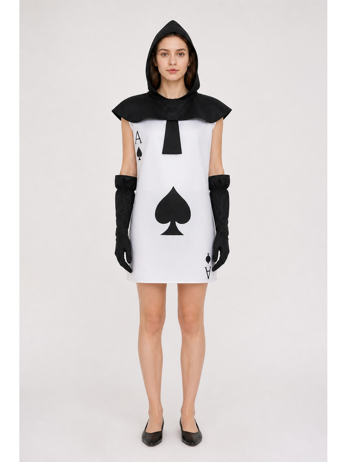 Hooded “Card Warrior” Cosplay Costume main product view