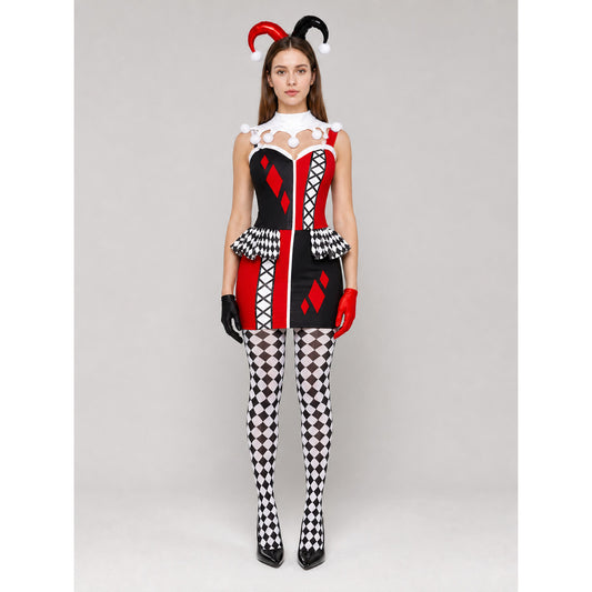Harlequin Costume for Stage and Halloween