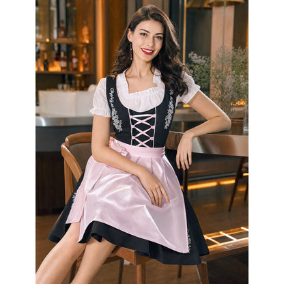 Bavarian Oktoberfest Costume with Apron
