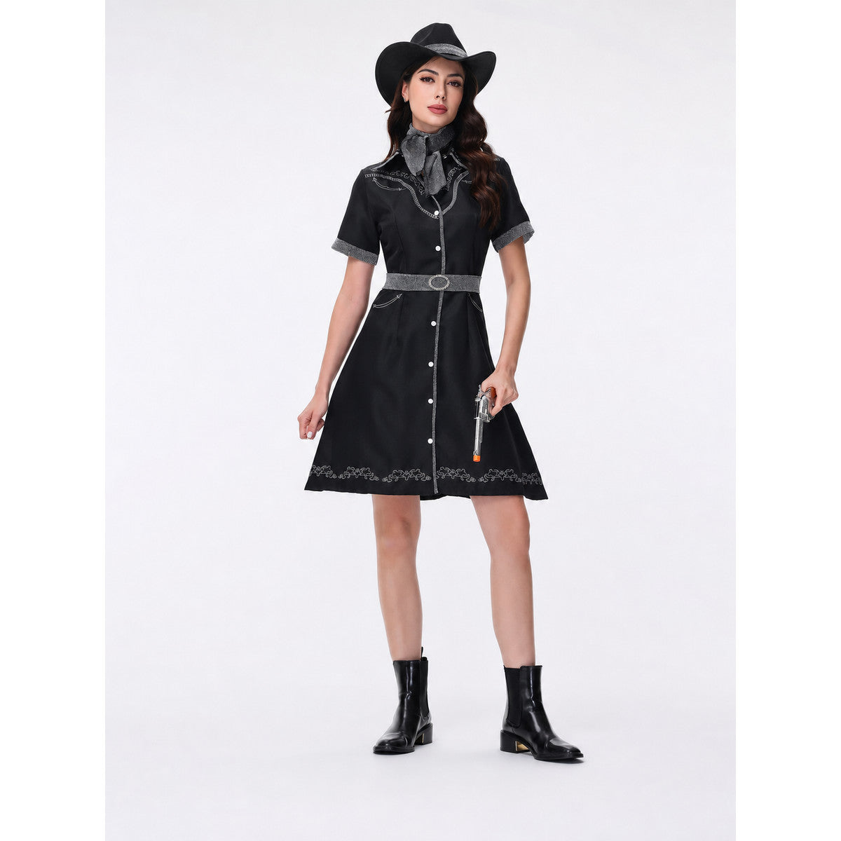 Western-Style Stage Costume for Performances