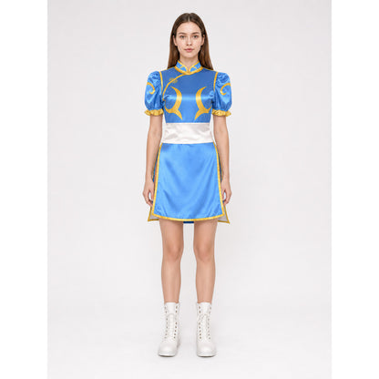 Chun-Li Cosplay Dress, Chinese Style