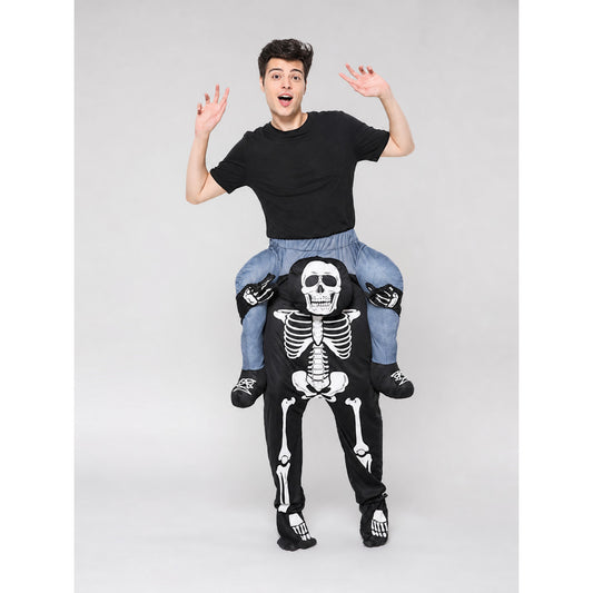 Halloween Skeleton Illusion Costume