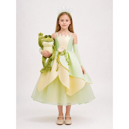 Light Green and Cream Halloween Carnival Costume main product view