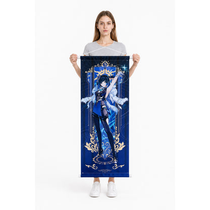 Wall Scroll with an Anime Character from a Video Game main product view