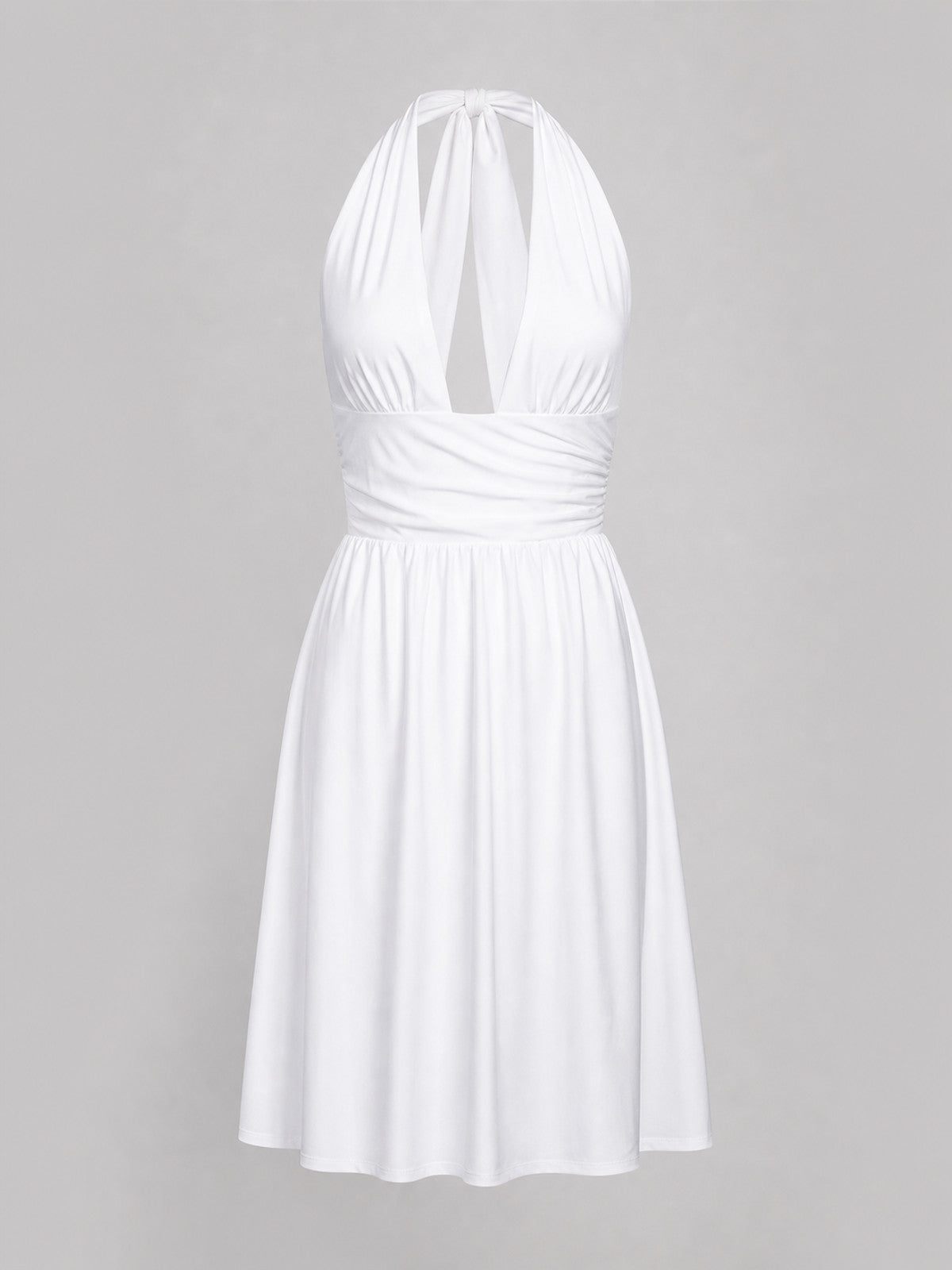 Marilyn Monroe-Style Cosplay Dress on-model view