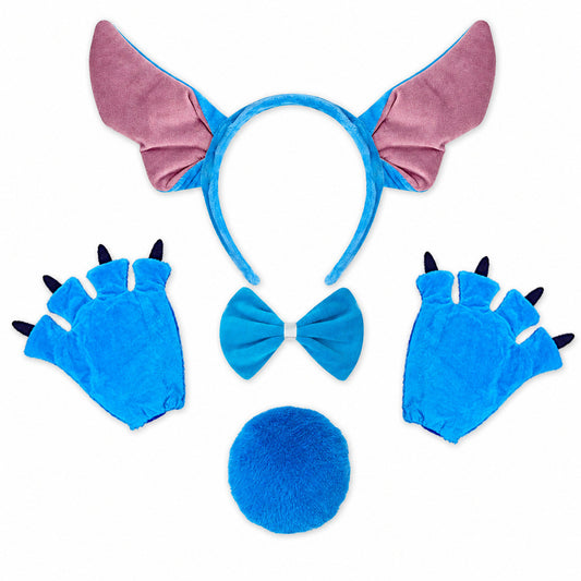 Girls' Stitch Cosplay Dress Cute Cartoon Movie Same-Style Costume for Halloween Carnival Stage Performances & Kids' Dress-Up - Color:As Picture Show 10