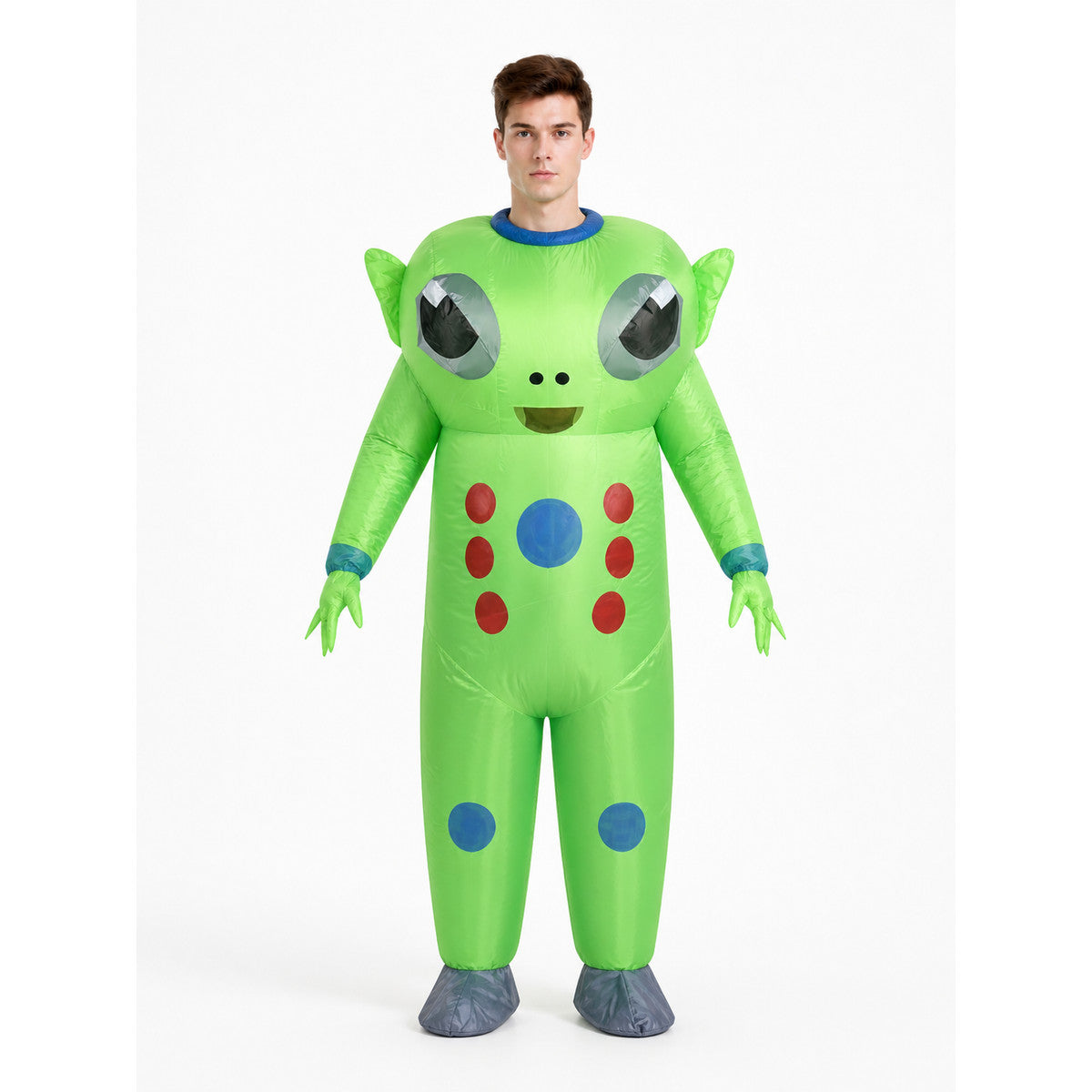 Adult Alien Costume for Halloween front view
