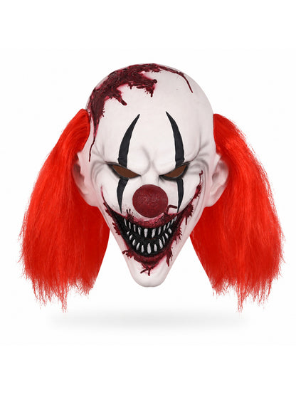 1PC realistic clown mask, Halloween mask, prank costume props, party decoration