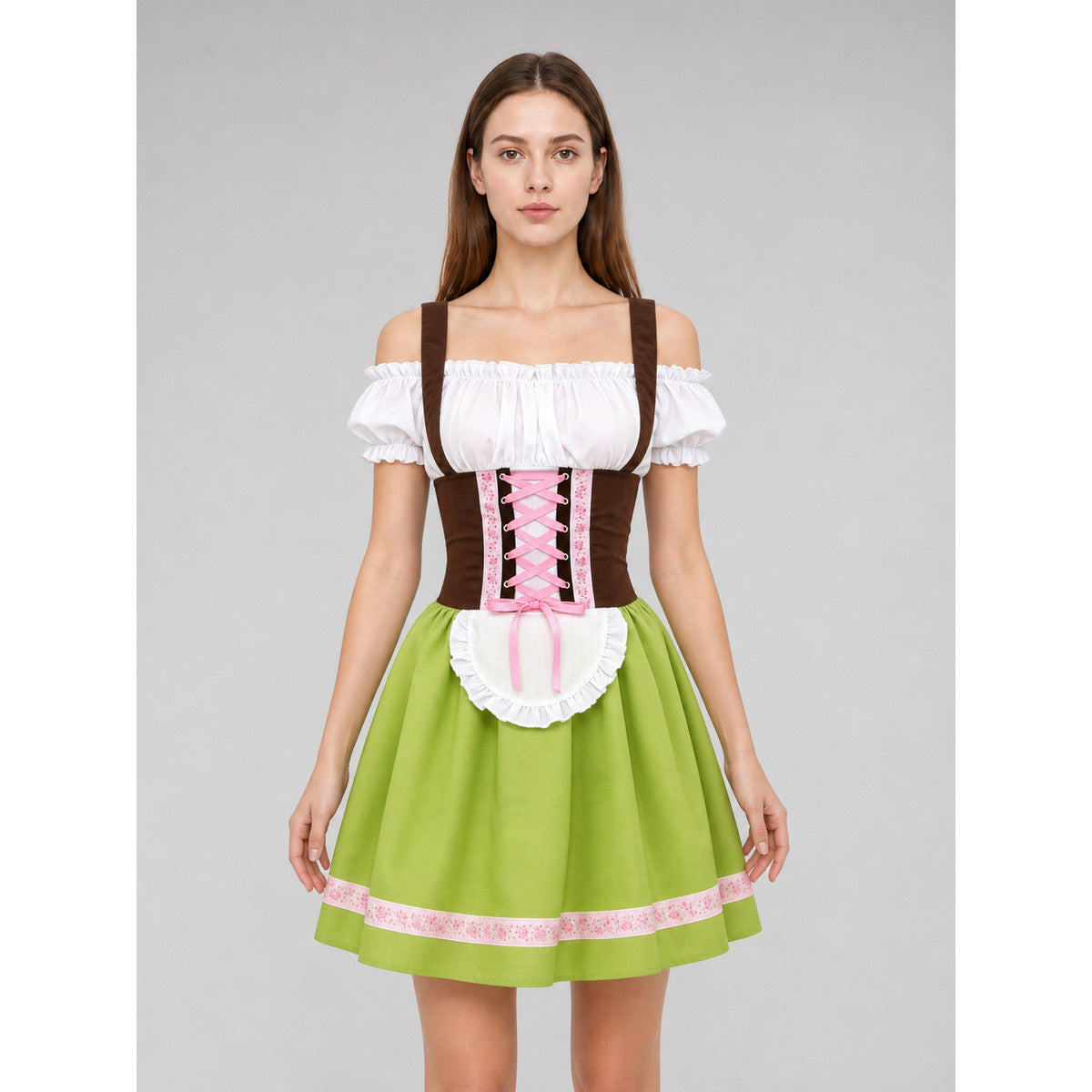 Traditional Folk-Style Costume Dress