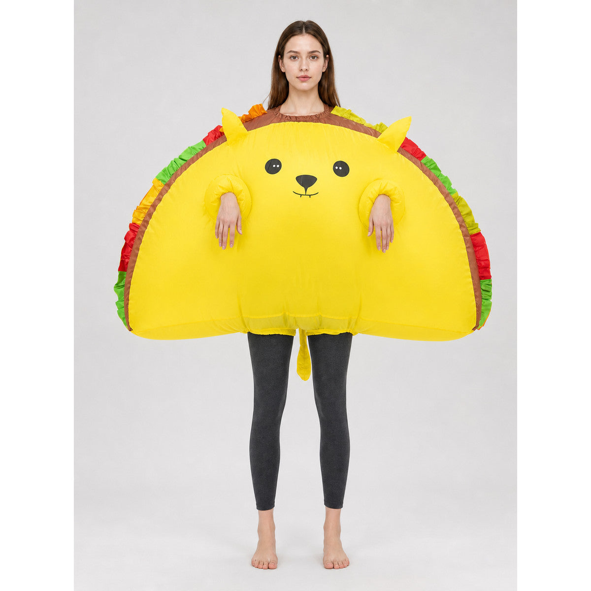 Cat Burger Costume, One Size front view