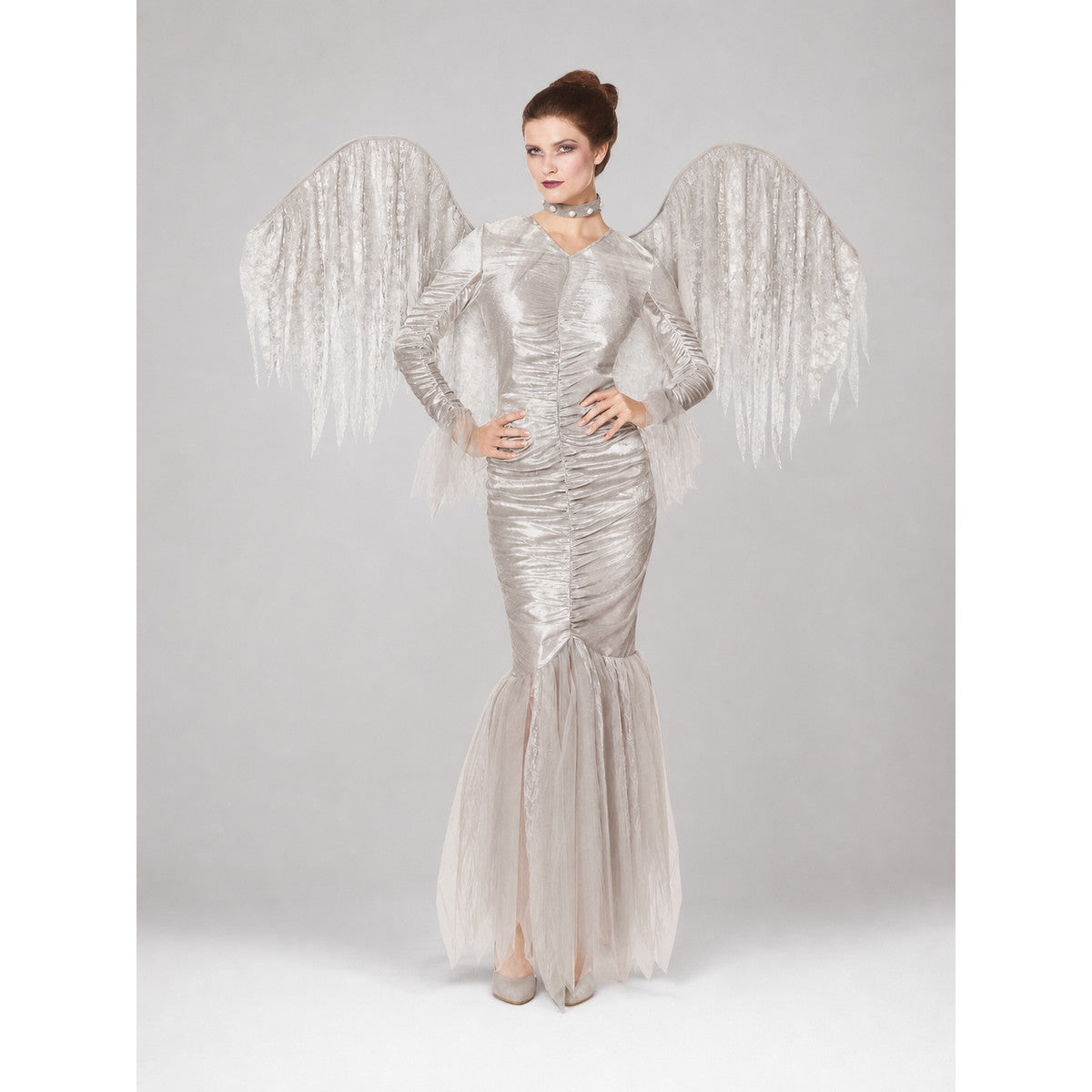 Angel Cosplay Costume with Dress and Wings