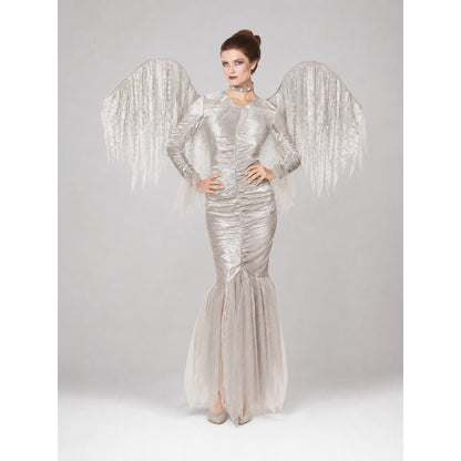 Angel Cosplay Costume with Dress and Wings