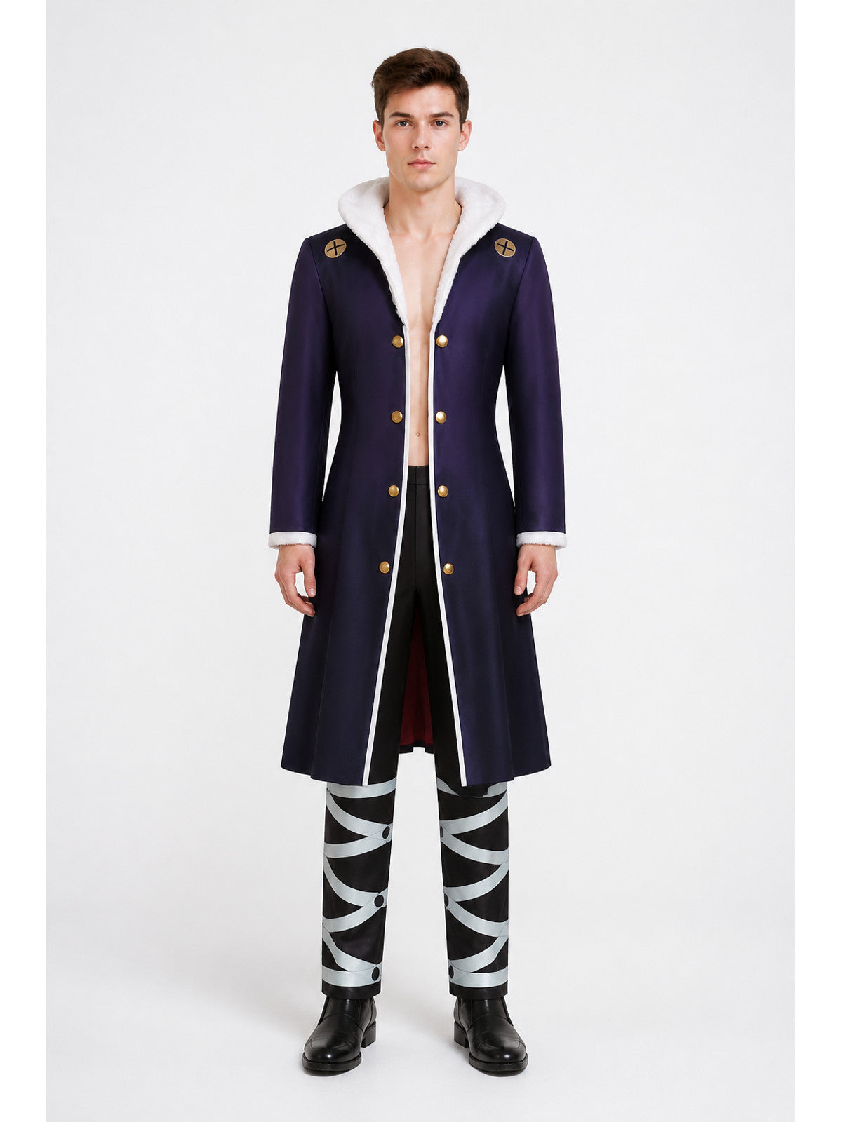 Kurapika Cosplay Costume: Long Coat and Trousers main product view