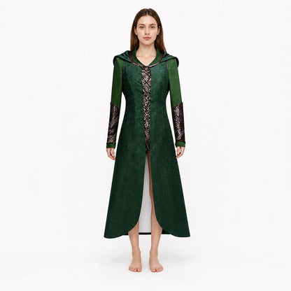 Tariel Cosplay Coat with Hood and Decoration