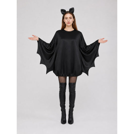 Bat Costume with Wings and Ears