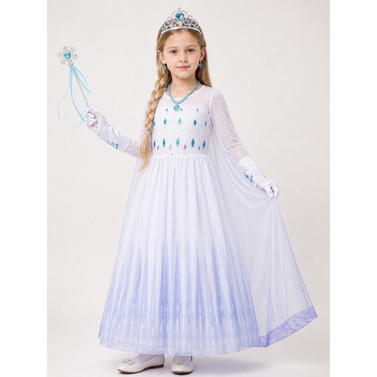 Snow Queen Carnival Costume for Halloween main product view