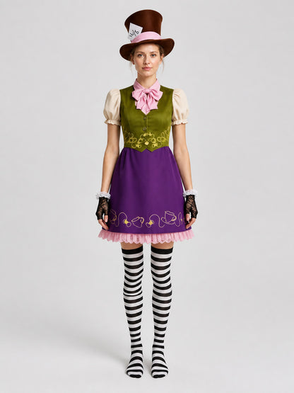 Mad Hatter Costume from Alice in Wonderland on-model view
