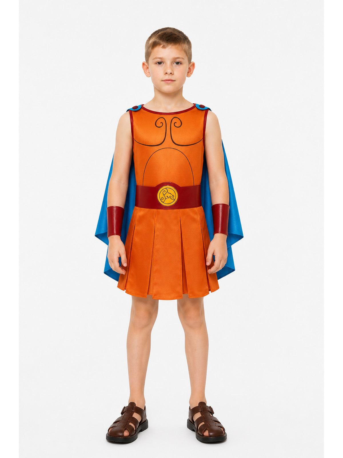 Hercules Cosplay Costume with Cape and Belt main product view
