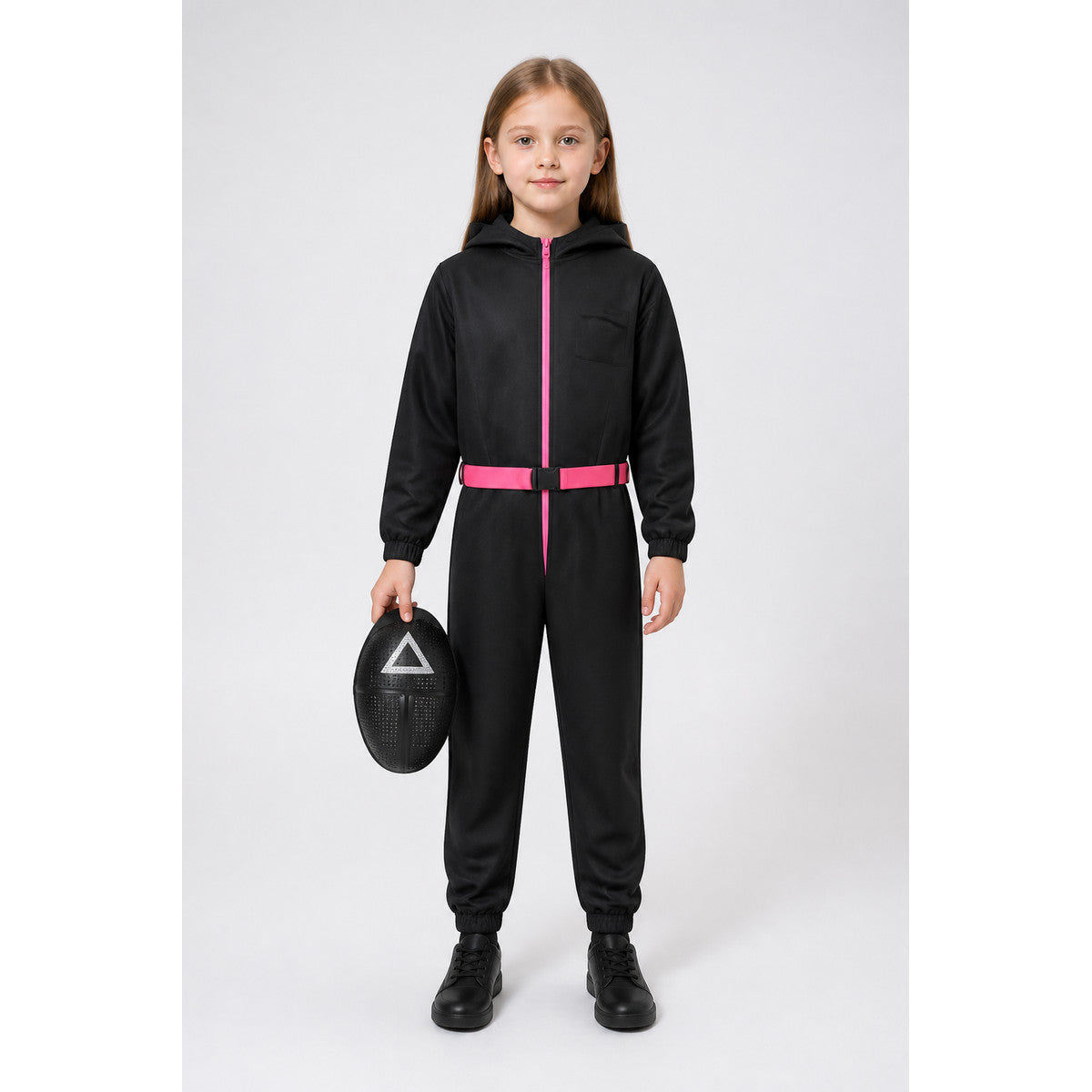 Black Dali Jumpsuit for Halloween Cosplay main product view