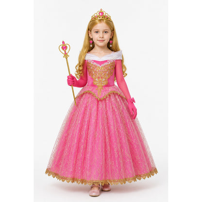 Children's carnival costume with accessories and a full skirt main product view