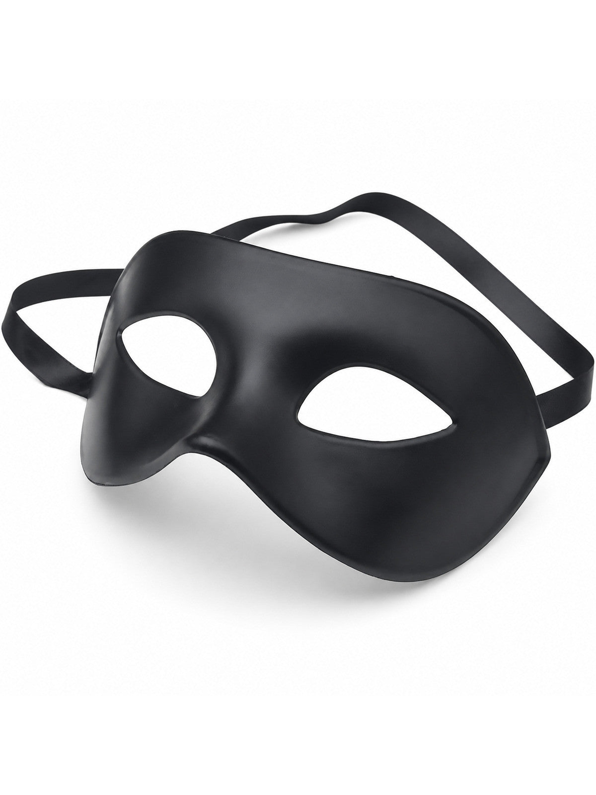 Elegant Black Masquerade Mask Set Perfect for Venetian Party Mardi Gras and main product view