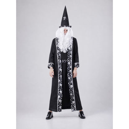 Fantasy-Style Costume with Cloak and Hat
