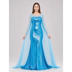 Fairy Tale-Style Costume Dress for Cosplay and Stage