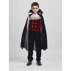 Children's Vampire Costume with Cape and Pants